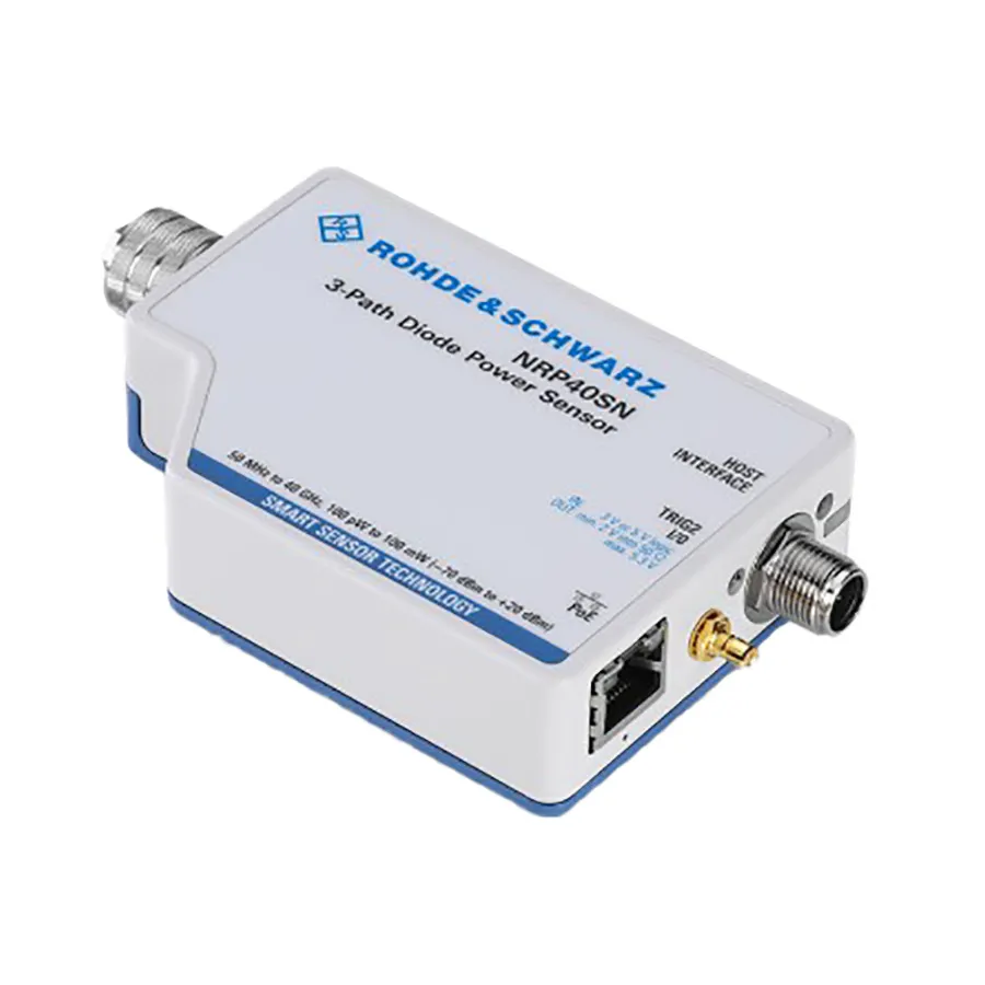 Rohde & Schwarz NRP40SN Drie-pad Diode LAN Vermogenssensor