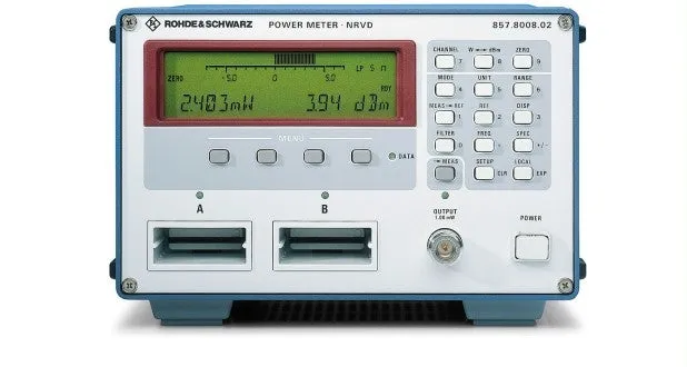 Rohde & Schwarz NRVD Twee-kanaals Vermogensmeter
