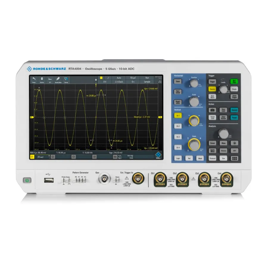Rohde & Schwarz RTA4K-04M Digitale oscilloscooppakket