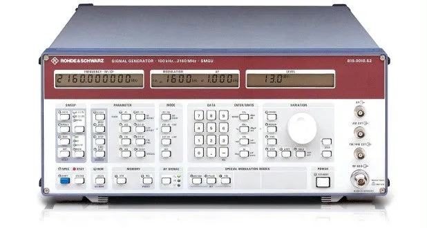 Rohde & Schwarz SMHU58 RF-signaalgenerator met hoge nauwkeurigheid