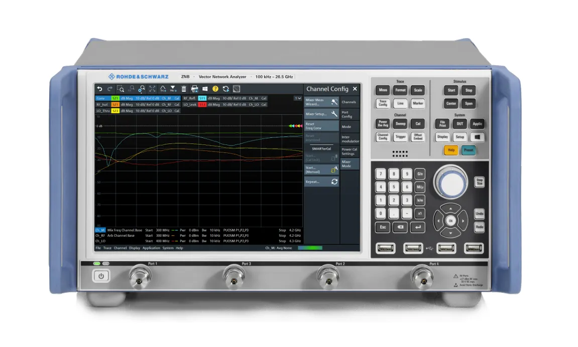 Rohde & Schwarz ZNB26 Vectornetwerk Analyzer (4-poorts)