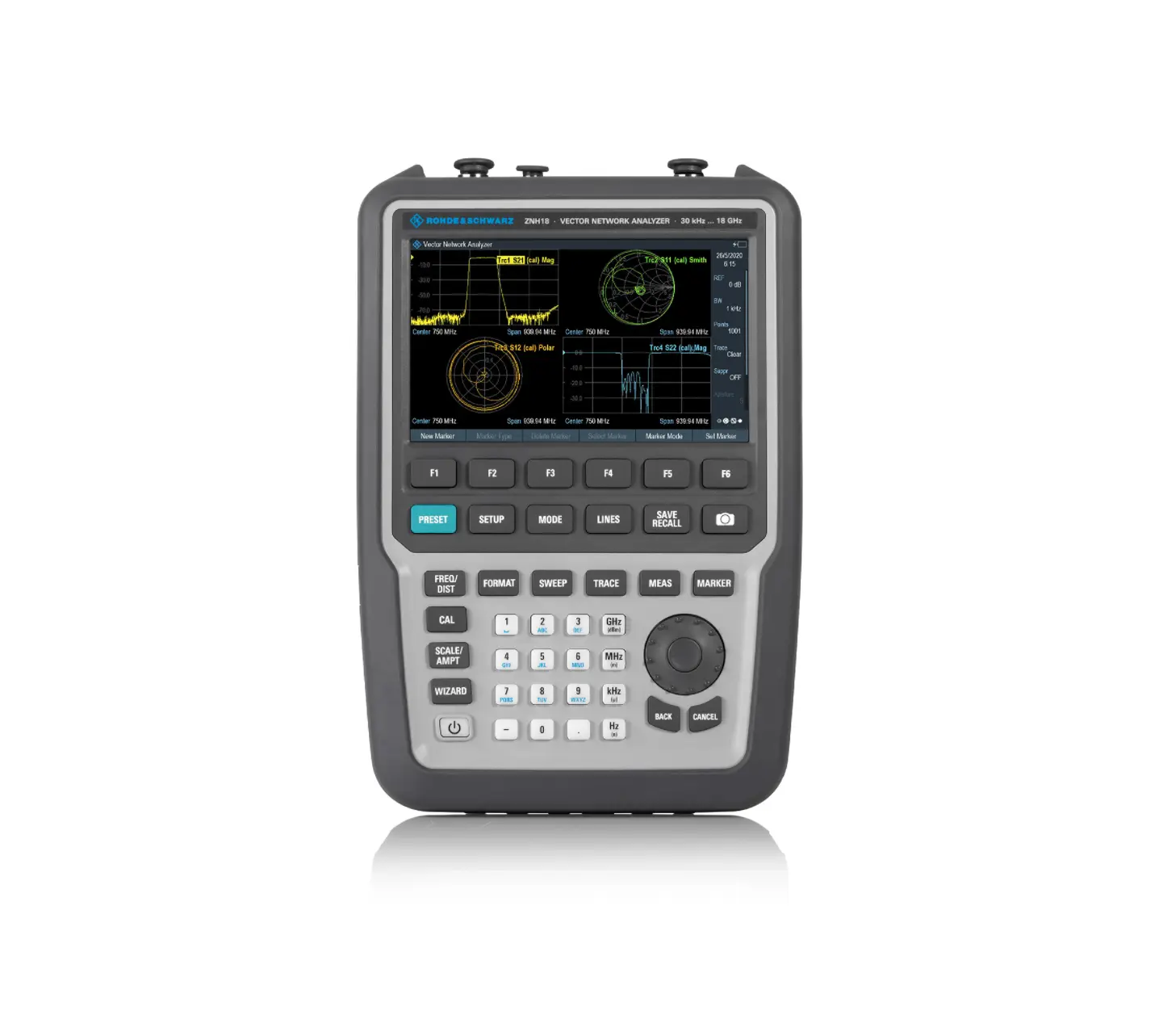 Rohde & Schwarz ZNH18 handheld vectornetwerkanalyzer