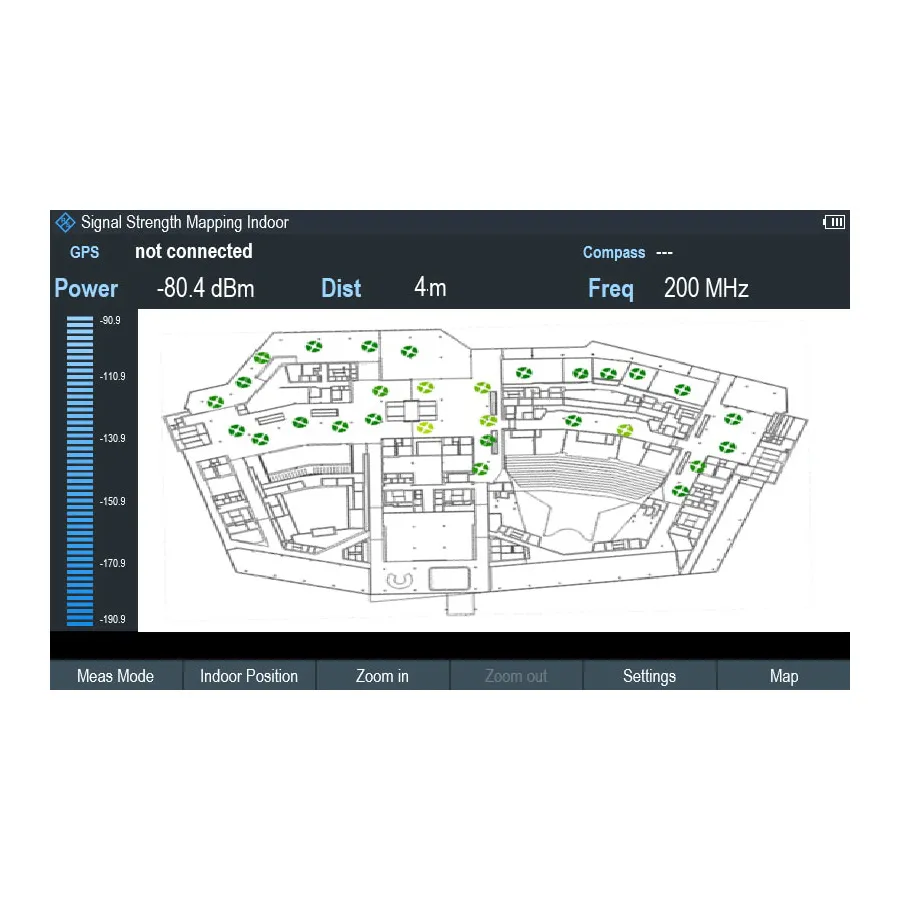 Rohde & Schwarz ZPH-K16 Softwarelicentie voor Signaalsterktemapping