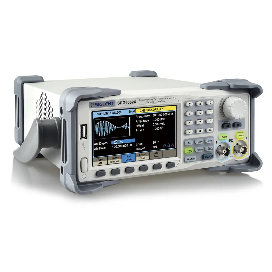 Siglent SDG6052X 500MHz Dual-Channel Functie-/Arbitraire Golfgenerator