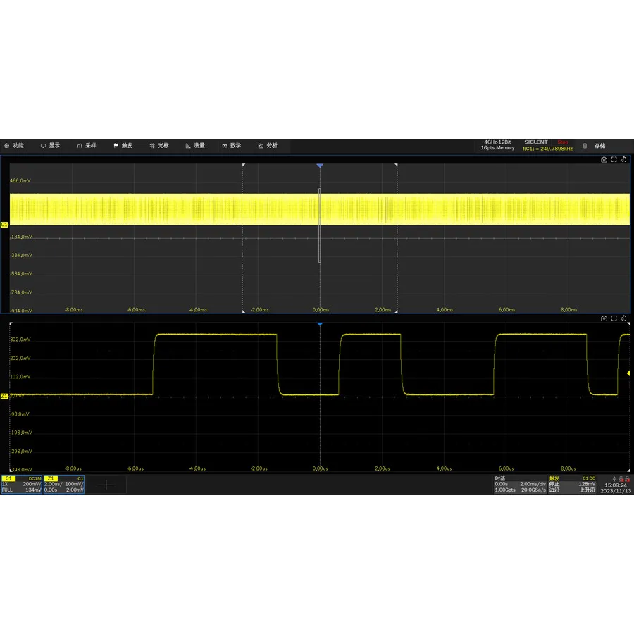 Siglent SDS7000A-1GPTS 1 Gpts Geheugenuitbreiding