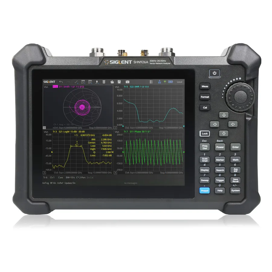 Siglent SHN926A draagbare vectornetwerk-analyzer