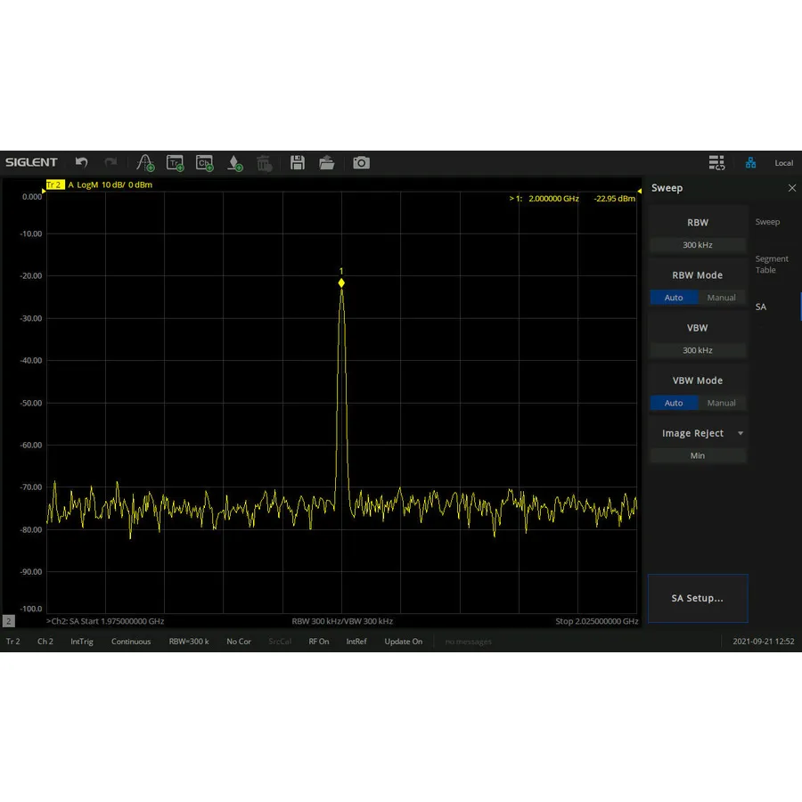 Siglent SNA5000-SA Spectrumanalysator