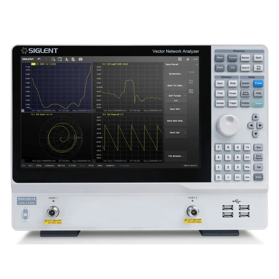 Siglent SNA5022A Vectoriale Netwerkanalysator