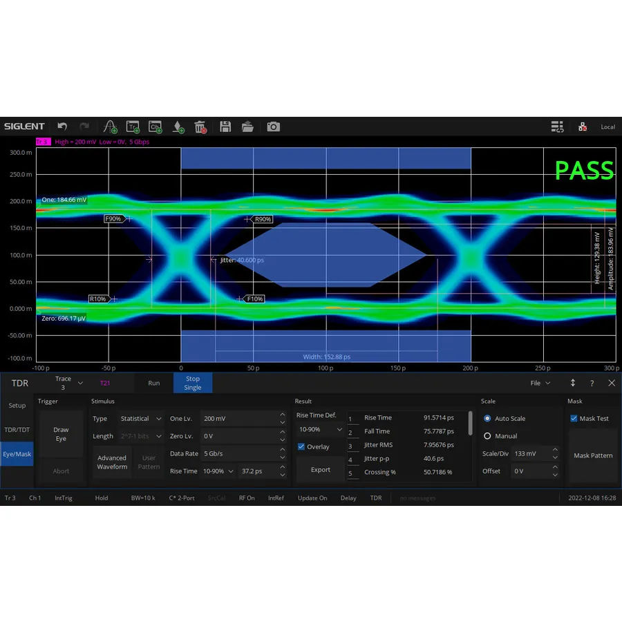 Siglent SNA6000-TDA Time-Domain Analysesoftware