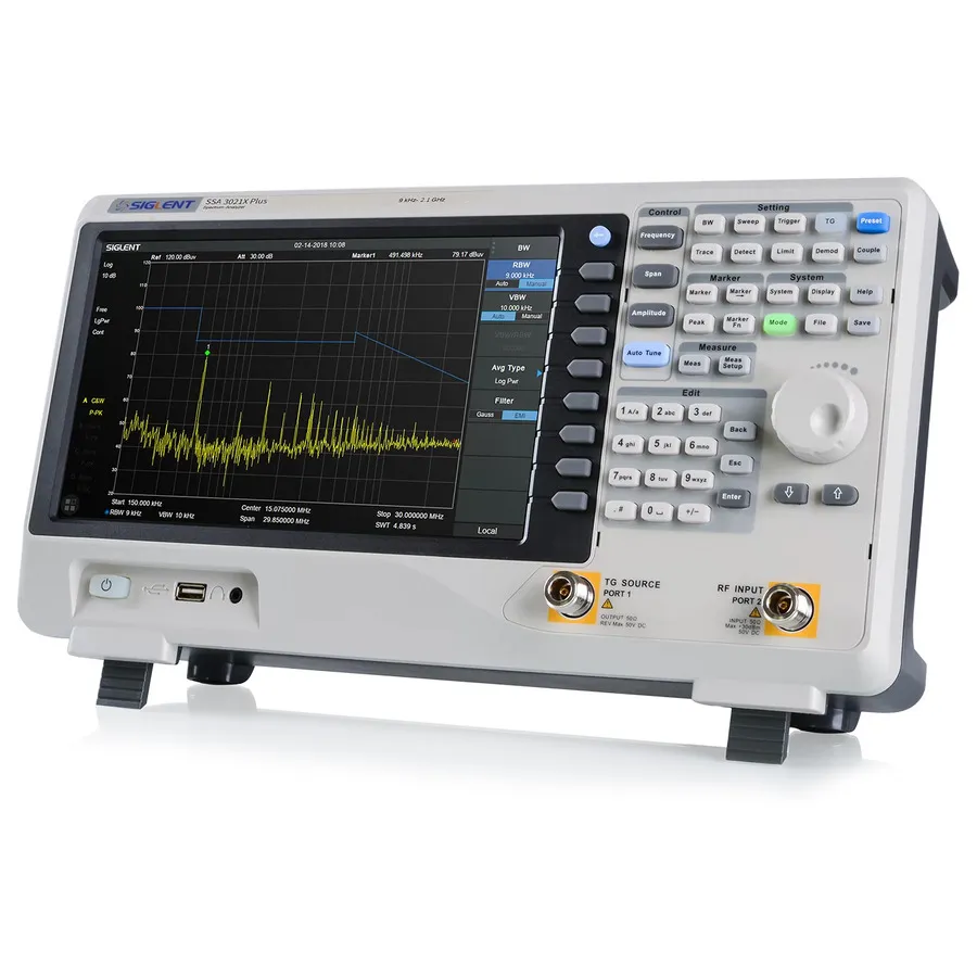 Siglent SSA3021X Plus Spectrumanalyzer