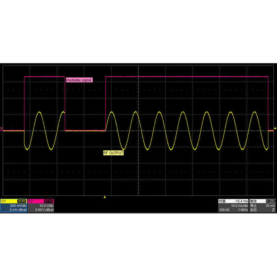 Siglent SSG6080AV-PU Pulsmodulatie