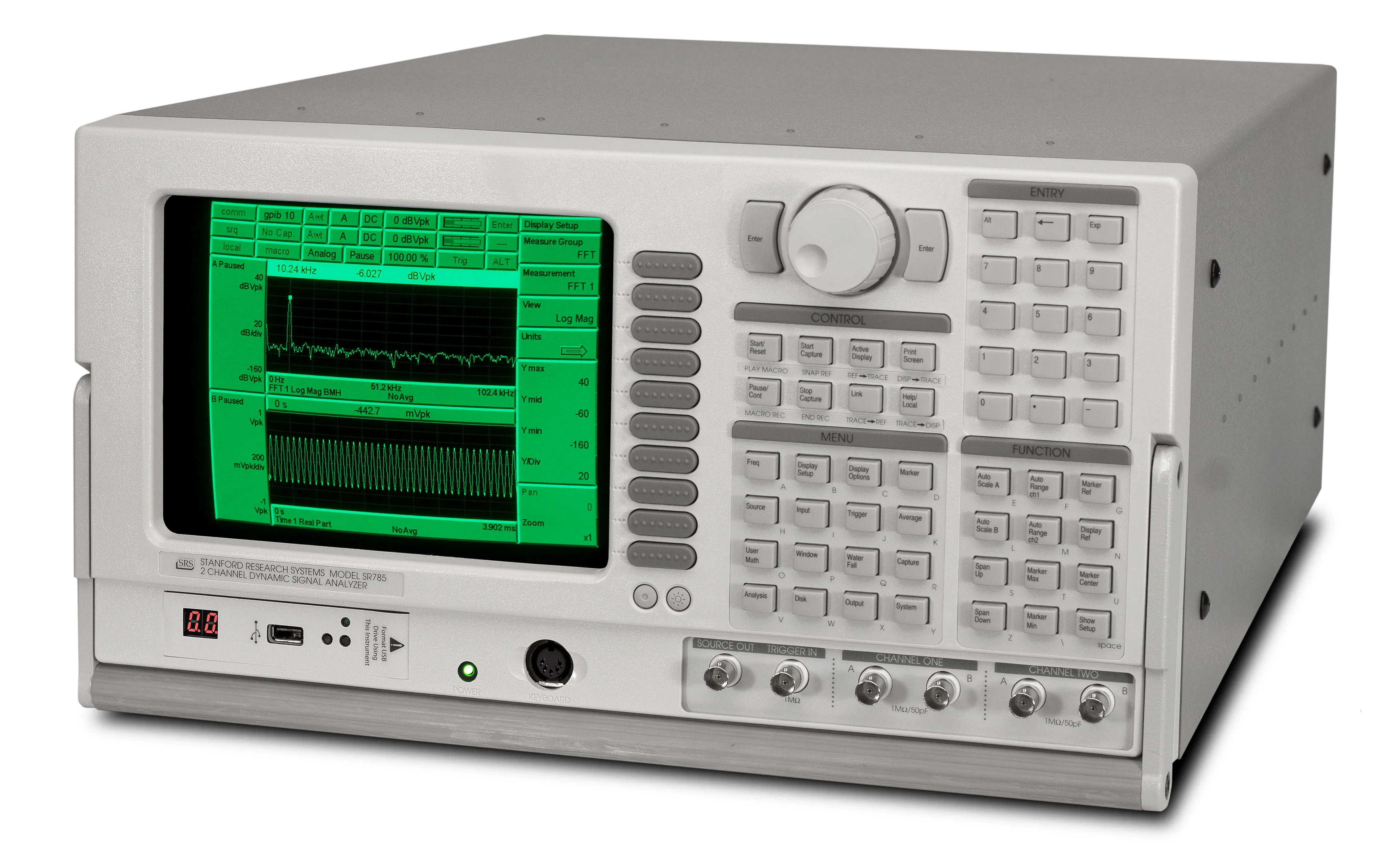 Stanford SR785 dynamische signaalanalyzer