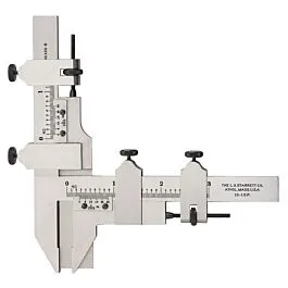Starrett 456MBZ Tandvernier-schieflators