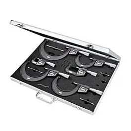 Starrett S3732CXFLZ digitale micrometeerset, 0-6"