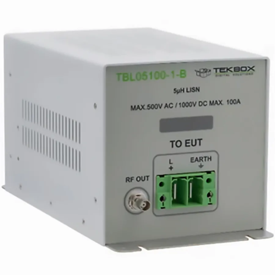 TekBox TBL05100-1-B Externe 5µF-condensator