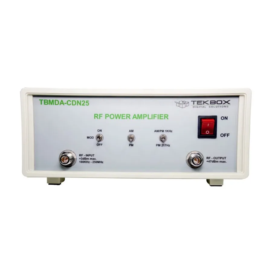 TekBox TBMDA-CDN25 Gemoduleerde Breedband Vermogenversterker