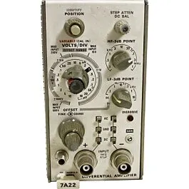 Tektronix 7A22 Differentiële Versterker