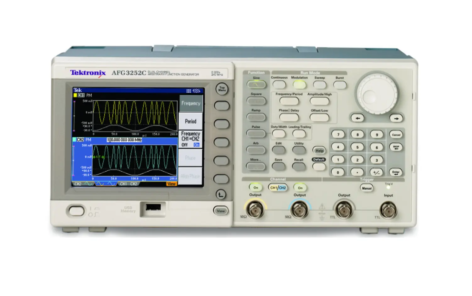 Tektronix AFG3022C Willekeurige Golfvormgenerator