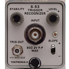 Tektronix S53 Triggerherkennerkop