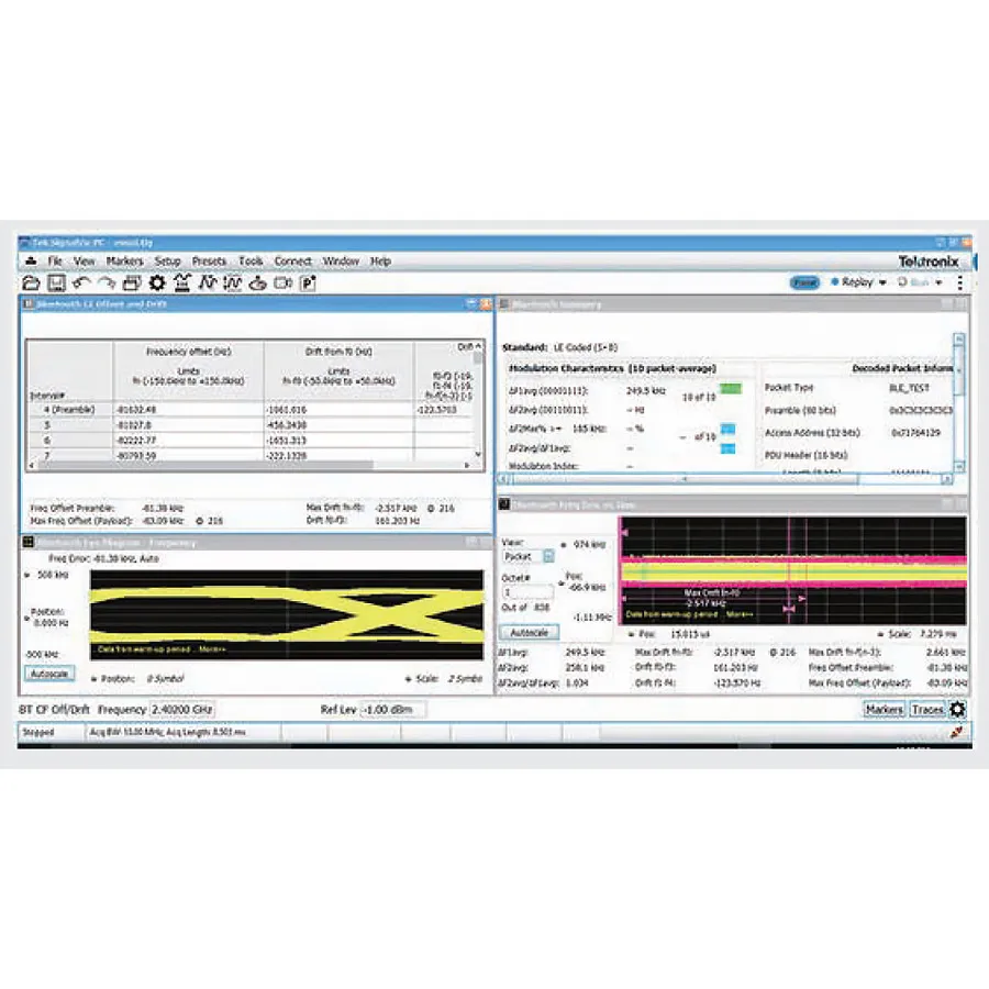 Tektronix SVQPNL-SVPC EMI CISPR-detector