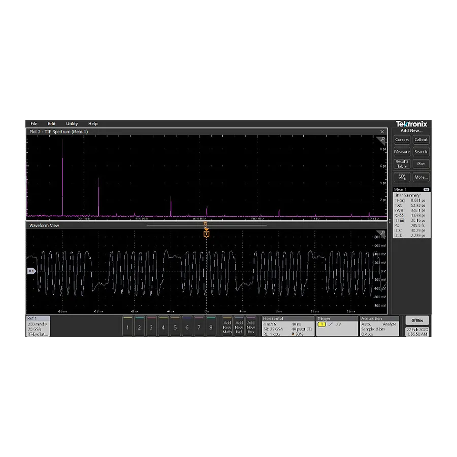 Tektronix TEKSCOPE-PRO-MIL luchtvaart- en defensie-softwarelicentie