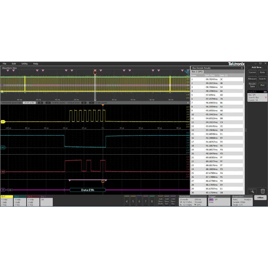 Tektronix TEKSCOPE-PRO-SR Pro Serial Decode-softwarelicentie