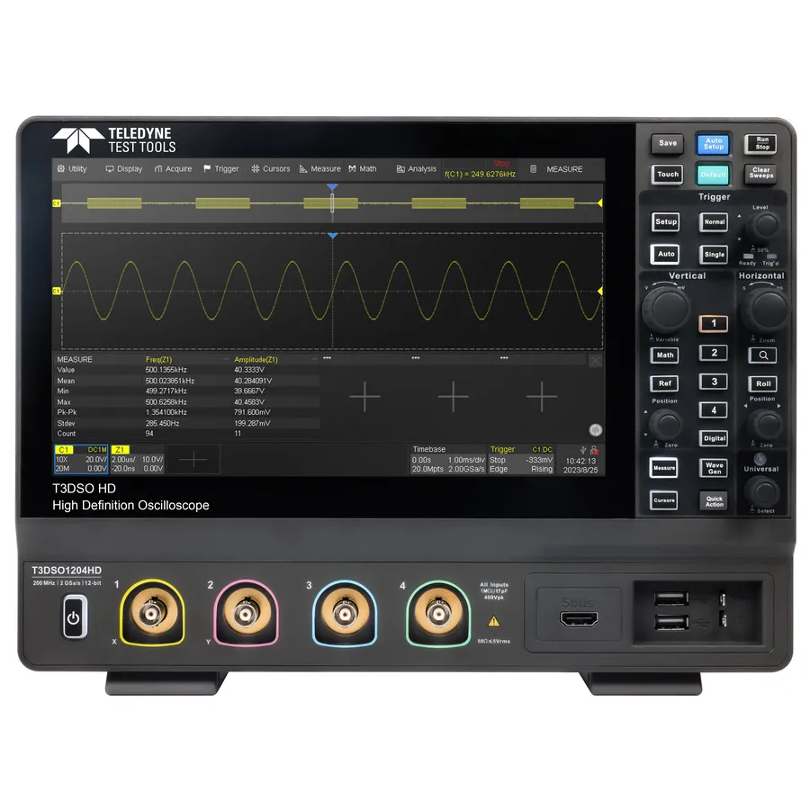Teledyne LeCroy T3DSO1104HD Digitale Oscilloscoop
