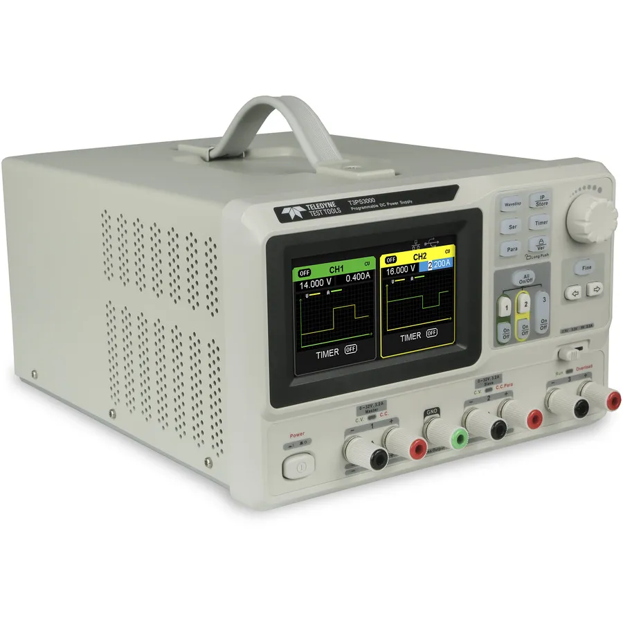 Teledyne LeCroy T3PS3000 Triple-output DC voedingsbron