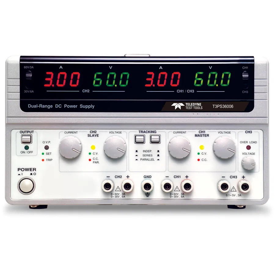 Teledyne LeCroy T3PS36006 Triple-output DC voedingsbron