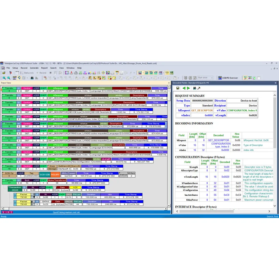 Teledyne LeCroy USB-T0P3-A01-A Protocolanalysator-upgrade