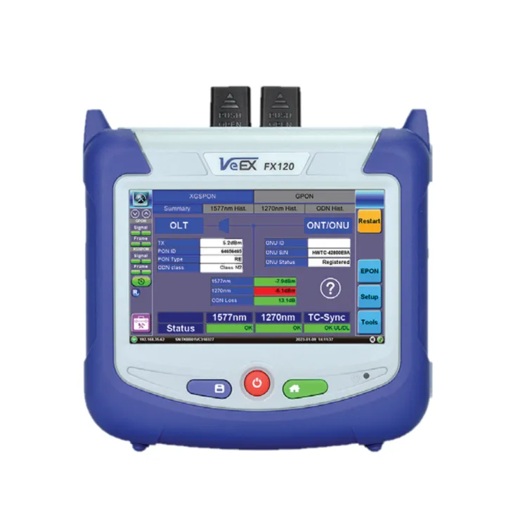 VeEX FX120 Lite PON-analyzer