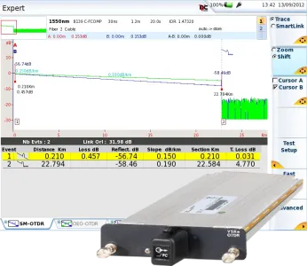 Viavi E8118RUHR65 Fiber Optic Test Equipment