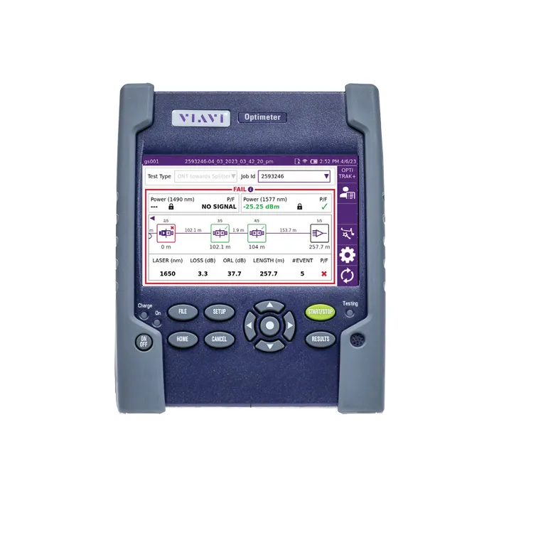 Viavi EOPT-165FAPM-APC Glasvezeltester