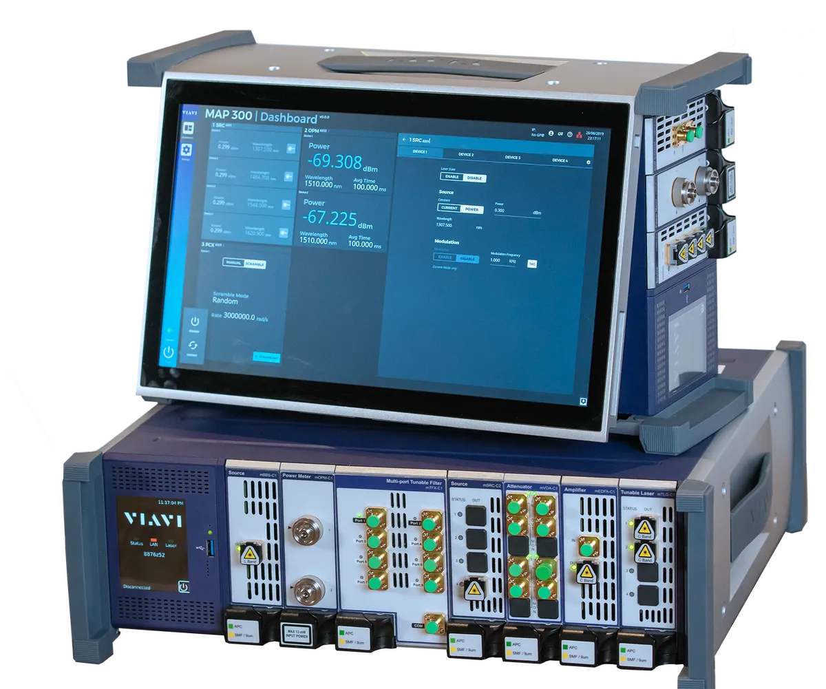 Viavi MAP-330AX-B Meervoudig Applicatieplatform
