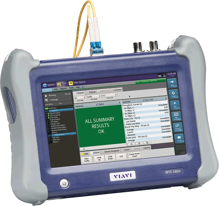 Viavi MTS5822P-STM64-10GE-DP multifunctionele draagbare tester