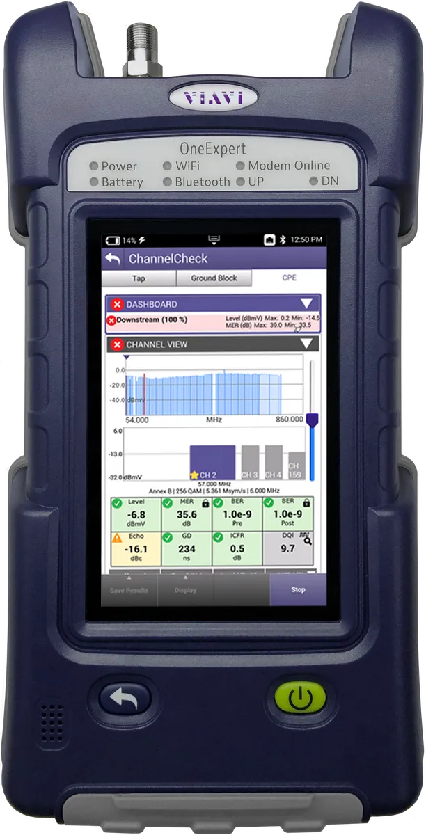 Viavi ONX-220-42-85-D31-PRO DOCSIS Testtoestel