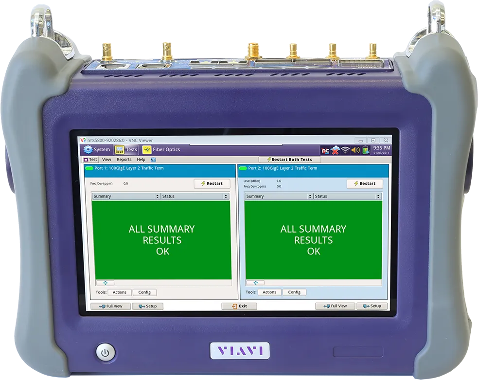 Viavi TB/MTS-5800-100G Handheld Netwerk Tester